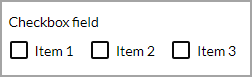 checkbox field preview 