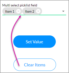 multi-select picklist 