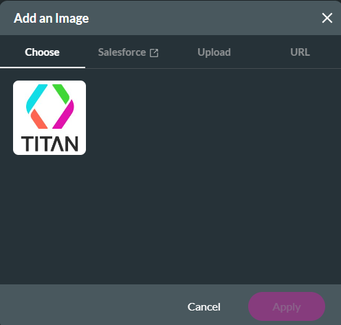 add an image option 