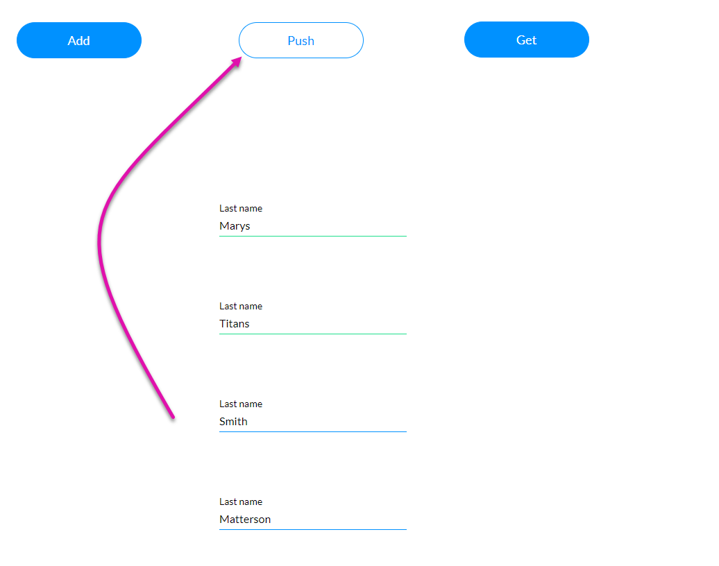 Screenshot showing how bulk mode updates can be applied 