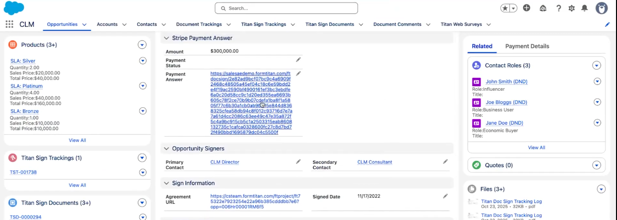 Screenshot of the populated url 