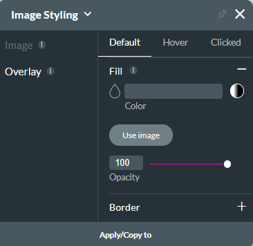 image styling overlay