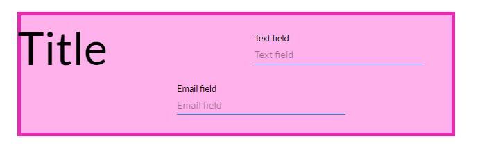 regular container example 