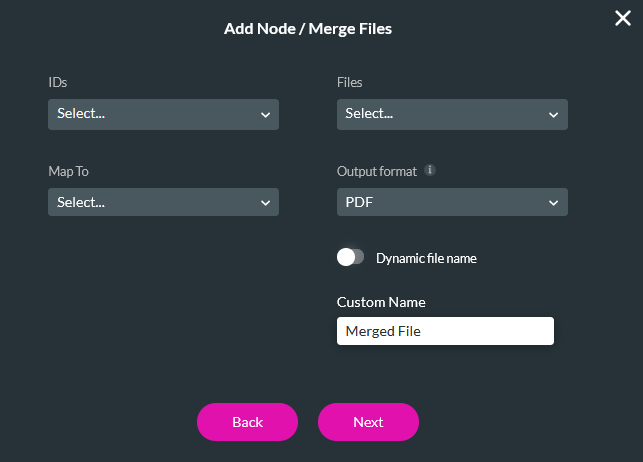 merge files configuration 