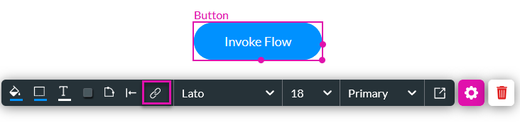 button interactivity icon 