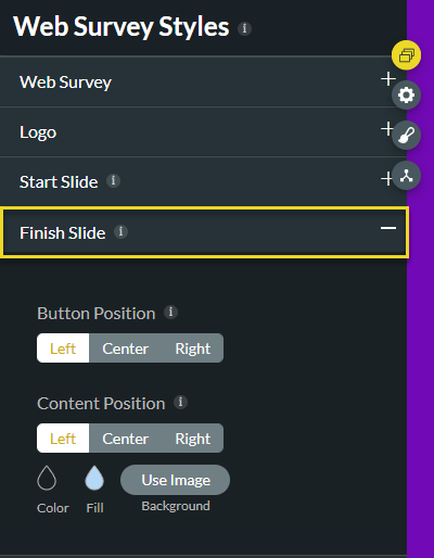 Finish slide styling 