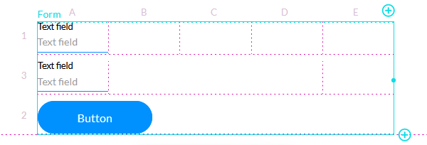 custom merged cells example