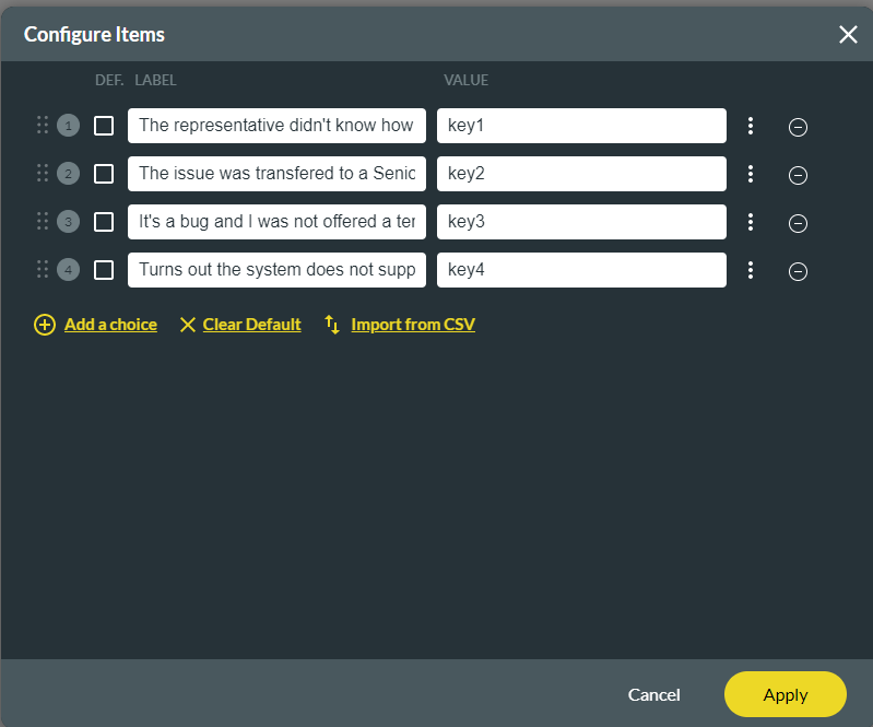 image displaying answers and values. 