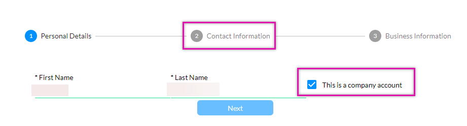 Screenshot showing example of using conditional logic to capture different details 