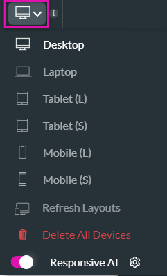 device drop-down 