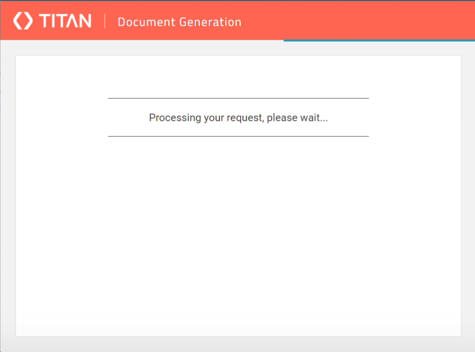 document generation processing stage 