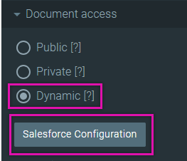 dynamic privacy setting 