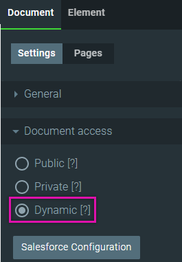 dynamic option 