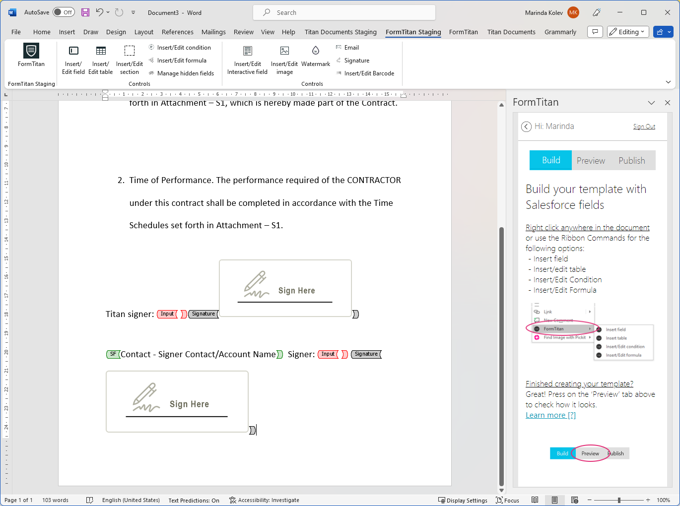 Resizing signature fields 