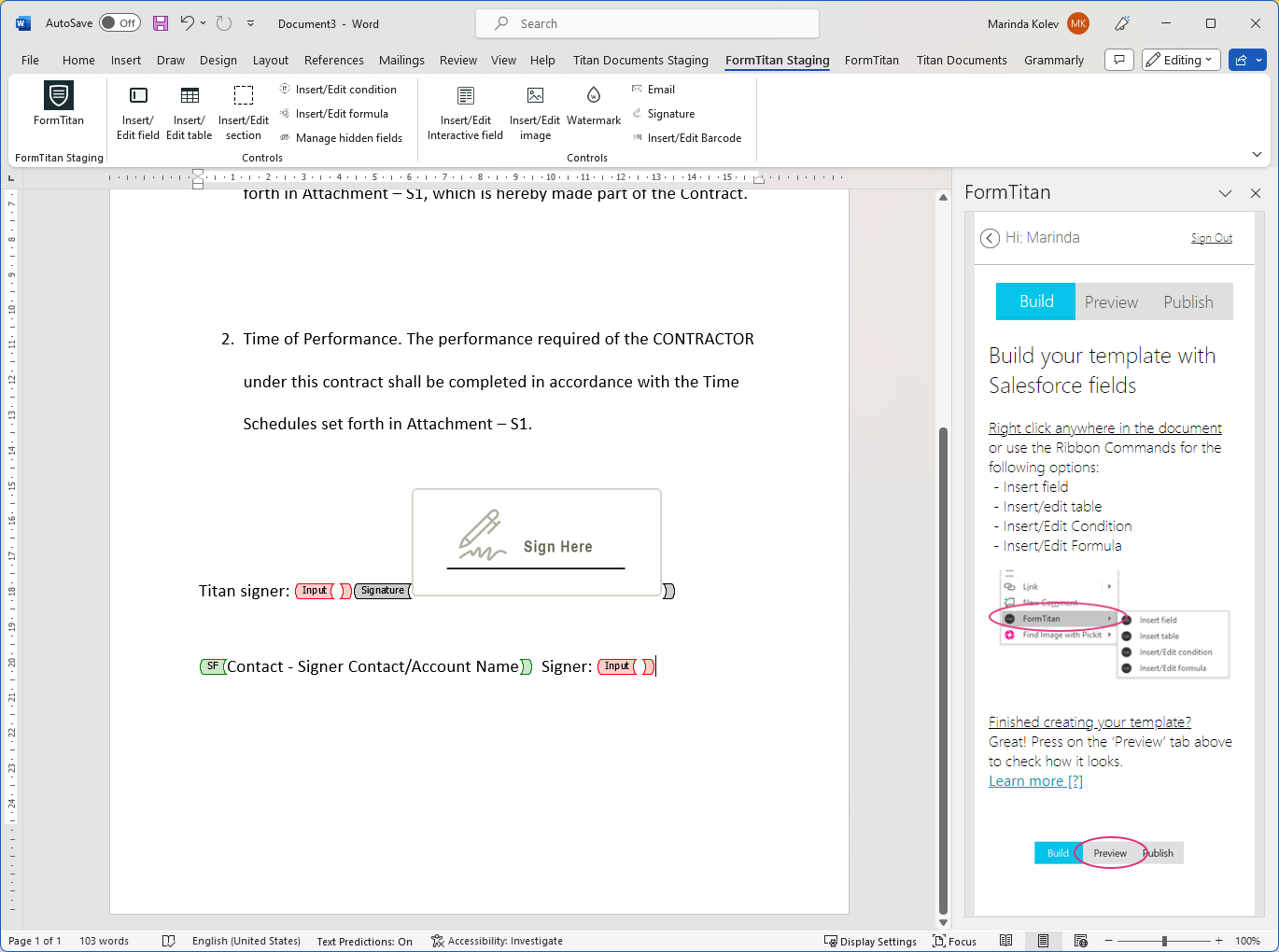  input field tags are added to the template.  