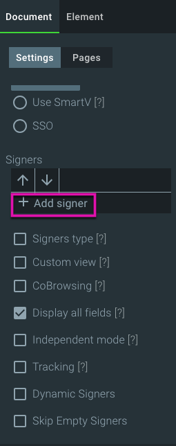 add signer 