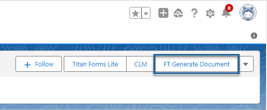 FT generate document button