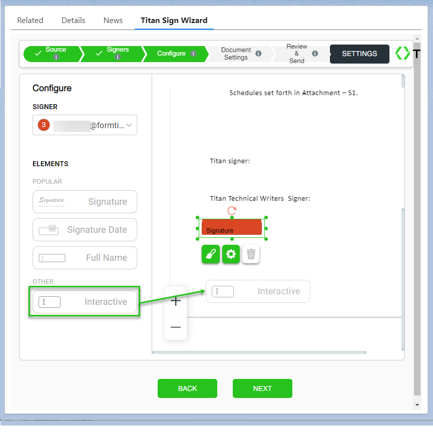 add interactive elements to your documents 