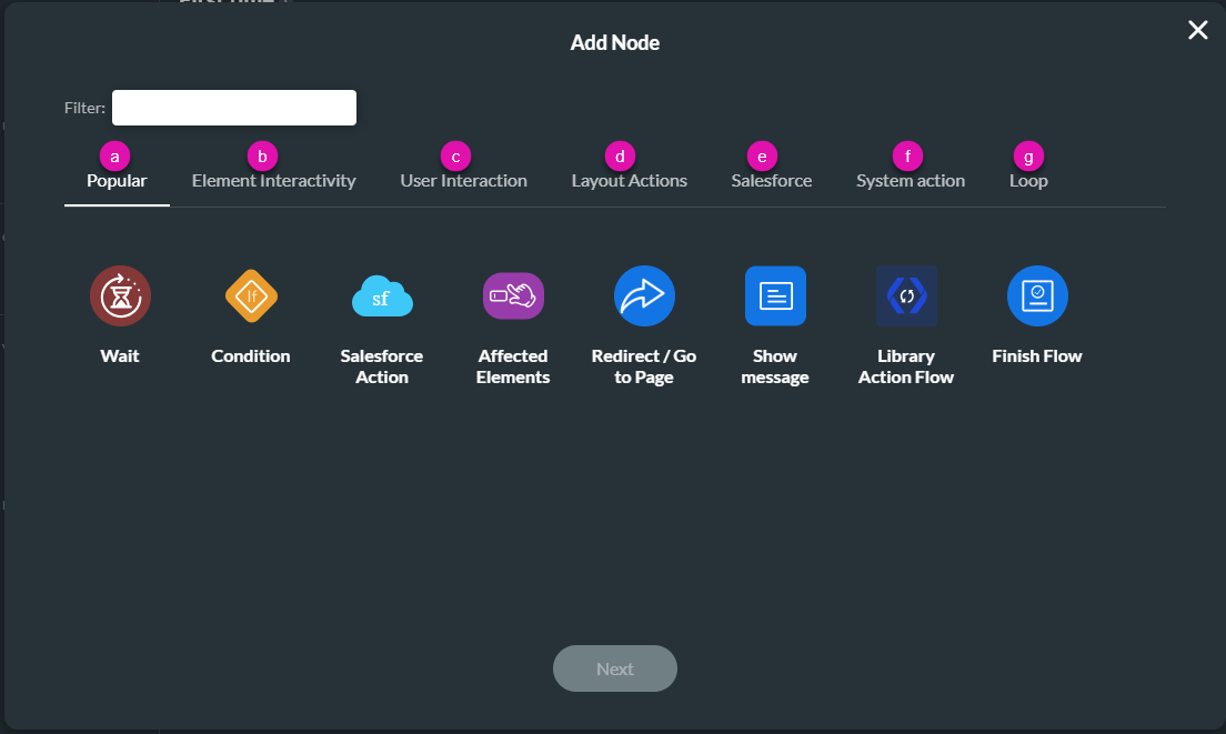 add node options 